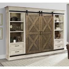 The doors sliding doors sliding barn door hardware wood doors interior barn doors closet doors pantry doors home projects home remodeling. Parker House Savannah 5pc Sliding X Barn Door Entertainment Wall