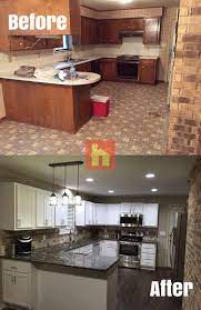 Kitchen Remodel By Stephen M Nacogdoches Tx We Remodeled A Late 80 S Home With Th Kitchen Remodel Small Remodeling Mobile Homes Kitchen Remodeling Projects