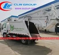 ISUZU 3cbm Mini garbage truck compactor for sale - Isuzu ...
