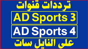 يمكن أستقبال وضبط قنوات أبوظبي الرياضية على النايل سات باستخدام اجهزة الريسيفر التي تدعم البث بالجودة العادية وكذلك الريسيفرات التي تدعم البث فائق الجودة ، تردد قناة أبوظبي الرياضية 1 و قناة أبوظبي الرياضية 2 علي. ØªØ±Ø¯Ø¯ Ù‚Ù†Ø§Ø© Ø§Ø¨Ùˆ Ø¸Ø¨ÙŠ Ø§Ù„Ø±ÙŠØ§Ø¶ÙŠØ© Ø¹Ù„Ù‰ Ù‚Ù…Ø± Ø¨Ø¯Ø±