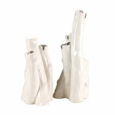 陶瓷摆件陶瓷白色桐树花插多尺寸可选 bathroom hooks bathroom