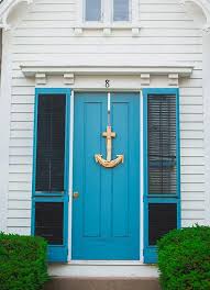 Maybe you would like to learn more about one of these? Blue Front Doors With Coastal Curb Appeal Coastal Decor Ideas Interior Design Diy Shopping