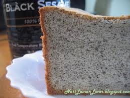 Nasi Lemak Lover Organic Black Sesame Chiffon Cake Chiffon Cake Black Sesame Nasi Lemak