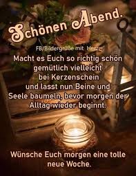Weitere ideen zu schönen sonntag, sonntagsgrüße, sonntag. Schoenen Abend Bilder Fuer Die Seele Gif