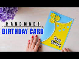 In this channel, you will learn how to make handmade greeting cards with simple steps. Birthday Card How To Make A Beautiful Handmade Birthday Card Youtube Handmade Birthday Cards Birthday Cards Cards