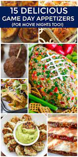 15 Delicious Game Day Appetizers Healthy Superbowl Snacks Appetizer Recipes Game Day Appetizers