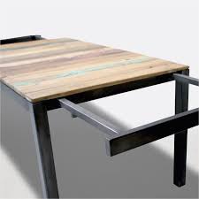 28 Table Style Industriel Avec Rallonges Avril 2019 Table Salle A Manger Table A Rallonge Table Bois