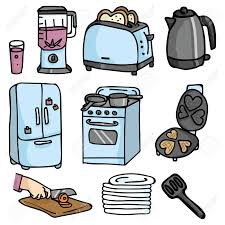 Cute Kitchenware Cartoon Vector Illustration Motif Set Hand In 2020 Cartoons Vector Vector Illustration Kitchenware