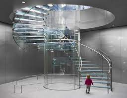 Apple Store Upper West Side Archpaper Com Glass Staircase Glass Stairs Circular Stairs