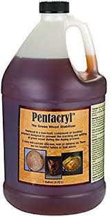 Preservation Solutions Pentacryl Wood Stabilizer 1 Gallon Pentacryl Wood Stabilizer Amazon Com Wood Cookies Wood Green Wood