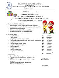 Tidak dapat dipungkiri bahwa pengelolaan administrasi lembaga paud yang tertib dan teratur, sangat diperlukan untuk meningkatkan kinerja lembaga paud. Syarat Pendaftaran
