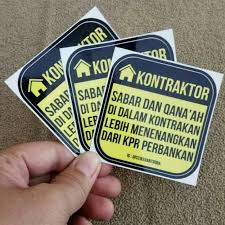 Riba adalah tindakan yang dilakukan seseorang dengan meminjamkan uang kepada orang lain dan meminta bunga dari orang tersebut. Stiker Motor Islam Riba Kpr Perbankan Shopee Indonesia