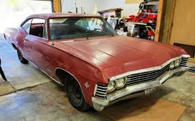 We did not find results for: 327 Fastback 1967 Chevrolet Impala Ss Barn Finds