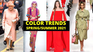 Feb 12, 2021 · the biggest color trends of 2021 are taking a cue from the last tumultuous year and giving people a sense of hope, optimism and the refresh that many are looking for. Spring Summer 2021 Fashion Color Trends Youtube