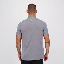 Mostre a todos a sua paixão e orgulho em marseille. Camisa Umbro Santos Goleiro 2021 Cinza E Azul Futfanatics