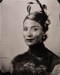 Holly. 8x10 Wet plate collodion tintype. @holly.downey #aerialist  #aerialstraps #aerialspiral #circus #circusportraitphotography #wetplate  #tintype #tintypeportrait #circuseveryday