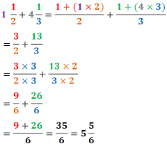 Bab materi soal soal matematika online kelas 6 sd bab 5 pecahan langsung ada nilainya. Contoh Soal Penjumlahan Pecahan Campuran
