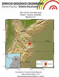 El movimiento se registró en toledo, norte de santander. Lqvpiaicl6z2km