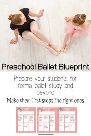 Preschool Ballet Blueprint Preschool Ballet Curriculum For 3 5 Years Resources For Dance Teachers Dance Teacher Tools Kids Dance Classes Teach Dance
