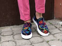 Kadin Sneaker Modeli Kadin Kadife Renkli Spor Ayakkabi Sneaker Ayakkabilar Kadin