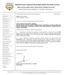 Surat Edaran Pikm Ke 28 2020 Pelanjutan Tarikh Akhir Pembayaran Caruman Wajib Kumpulan Wang Simpanan Pekerja Kwsp Dan Pertubuhan Keselamatan Sosial Perkeso Pikm My