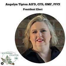 Our newest President Renee Tucci Aifd Pfci