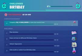 Second Birthday Challenges Now Live In Fortnite Fortnites Been Around For Two Years Now And Epic Games Looks To Celebr Challenges Emoticon Birthday Birthdays