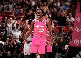 Asked if it was possible that he might come out in a black jersey while his teammates played in laser fuchsia, he laughed. Zesty Miami Heat On Twitter Cavaliers 94 Heat 118 Game Recap Https T Co Qlg7wnjiqx