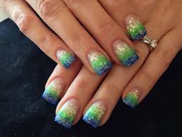 Pin By Kimmy Pacheco On Nails Seahawks Nails Design Seahawks Nails Nail Designs