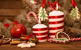 Christmas Candles Treats Apples Wallpapers Hd Desktop And Mobile Backgrounds