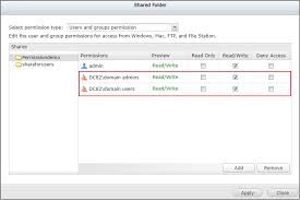 Configuring Microsoft Windows Shared Folder Permissions In Qes Qnap