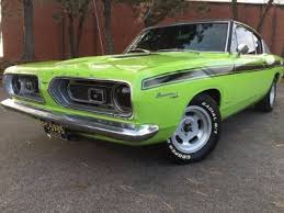 Image result for Dark Green 1967 Barracuda