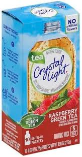 Crystal Light Raspberry Green Tea Drink Mix 10 Ea Nutrition Information Innit