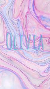 Olivia Olivia Name Wallpaper Print
