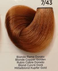 Provate una tinta calda e incandescente, i capelli ramati sono più cool che mai. Inebrya Color 7 43 Biondo Rame Dorato E Shop Prodotti Per Parrucchieri