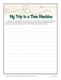My Time Machine Trip Creative Writing Prompt For 6th 8th Grade Writing Prompts For Kids Writing Worksheets Teaching Writing