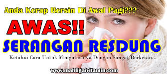 Baca lebih lanjut tentang alahan di sini. Petua Hilangkan Selsema Resdung