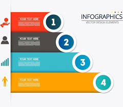 Colorful Horizontal Bar Chart Inforgraphic Free Vector In