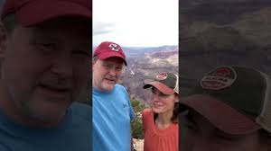 Filming Episode 68 at the Grand Canyon with Becky Flowers #shorts