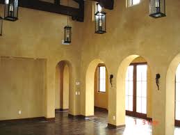 Venetian plaster is an architectural coating applied with a trowel to the walls or ceilings. Use Venetian Plaster In Your Tuscan Interior Design