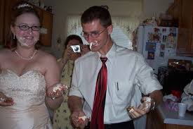 Wedding Cake Fight Family Photos Photo Wedding