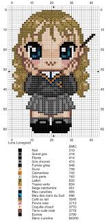 Luna Lovegood Harry Potter Cross Stich Pattern Free Harry Potter Cross Stitch Pattern Cross Stitch Cross Stitch Charts