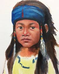 I liked this portrait when I first started working