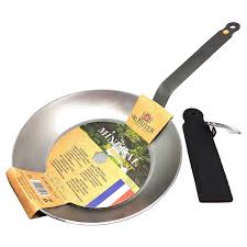 Debuyer Mineral B Element Iron Frypan 10 2 Inch Round With Neoprene Handle Visit The Image Link More Details Cookware Sets Minerals Element