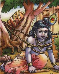 Image result for yashoda chasing krishna