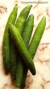 Annapurna: Gilkyachi Bhaji Maharashtrian Style Stuffed Sponge Gourd Curry