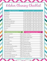Learn more about the daily tasks. Cleaning Binder Kitchen Cleaning Checklist Sarah Titus From Homeless To 8 Figures