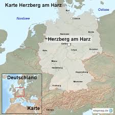 Harzkarte, harz karte, landkarte, routenplaner, das besondere an unserer karte, sie erhalten gleich noch gastgeberempfehlungen. Stepmap Karte Herzberg Am Harz Landkarte Fur Deutschland