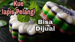 Anda siapkan alat dan bahan. Kue Lapis Pelangi Takaran Gelas Manis Legit Bisa Dijual Youtube