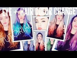Eye Hair Color Change Tutorial Tik Tok Effects Youtube